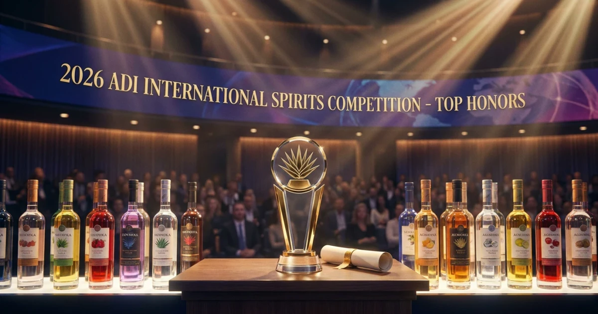 2026 ADI Spirits Competition Awards Top Flavored Vodka