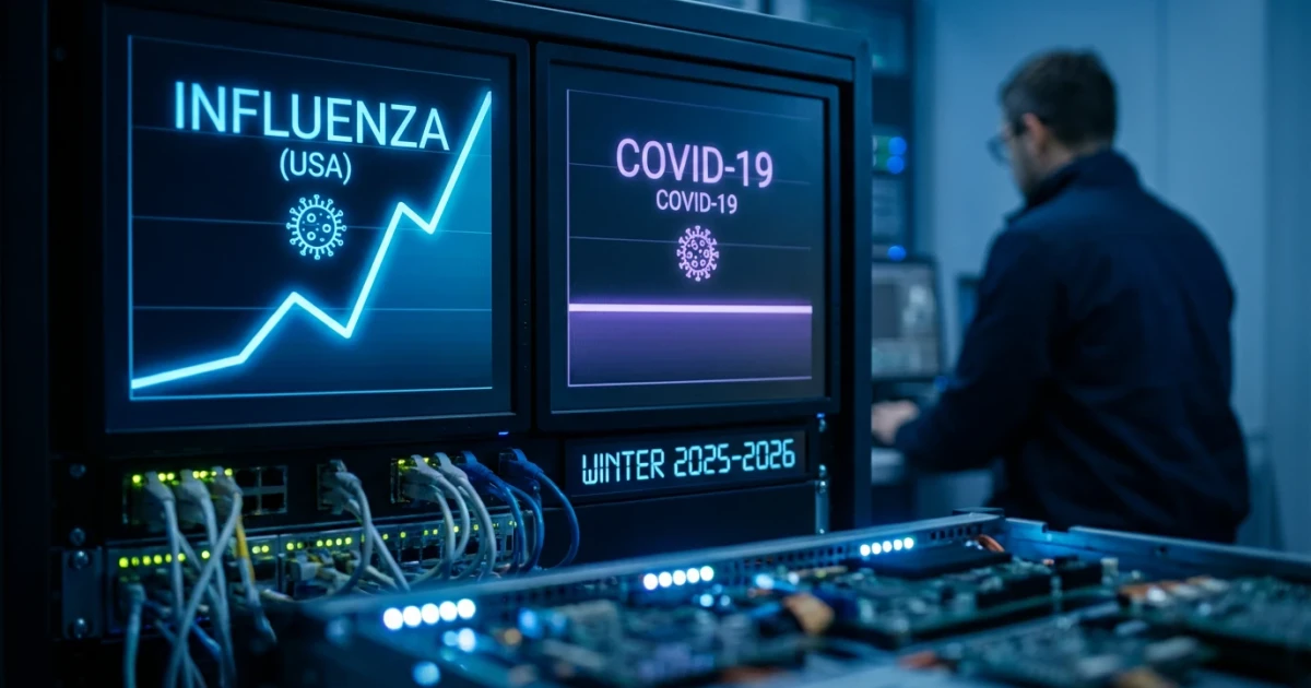 Flu Rises Above COVID-19 in U.S. Winter Illness Burden