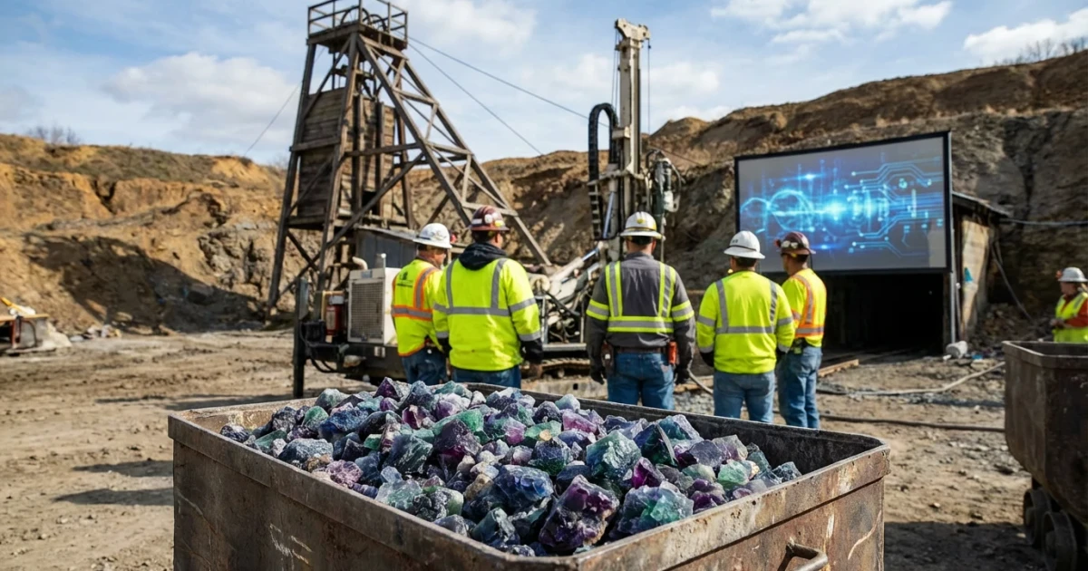 Fluorspar Mining Returns to Crittenden County Amid AI Boom