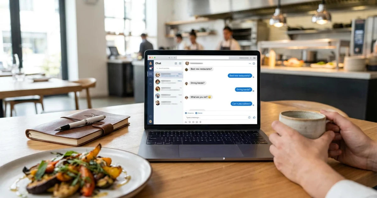 Elazar Sontag Hosts Interactive Dining Chat at Washington Post
