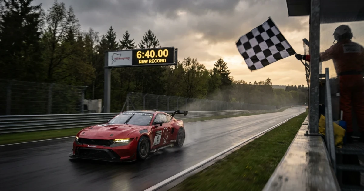 Ford Mustang GTD Sets Nürburgring Lap Record With 6:40 Run