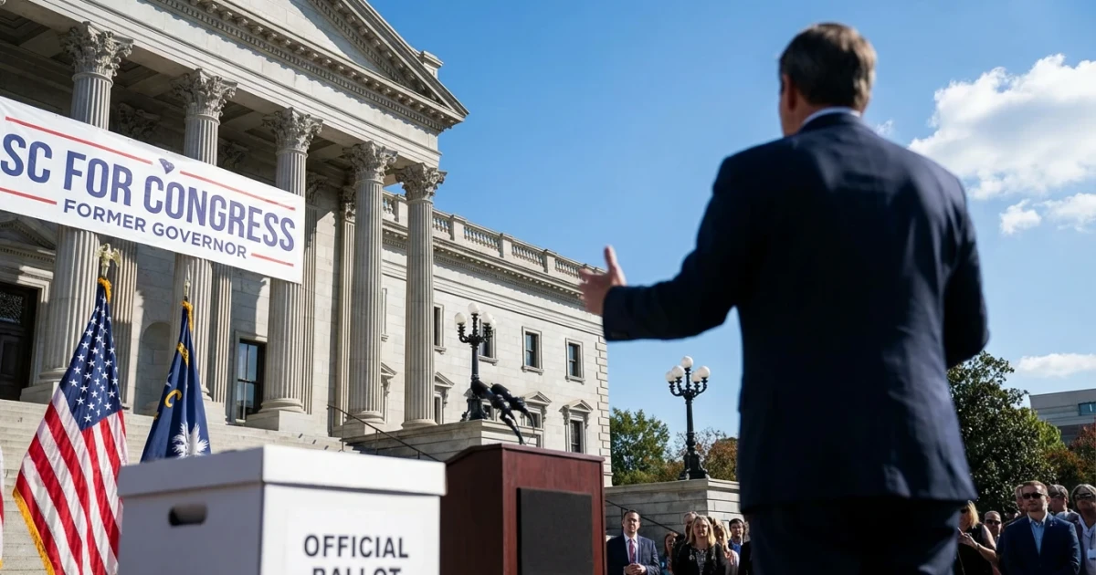 Former South Carolina Governor Launches Congressional Bid