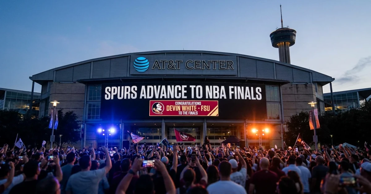 Devin White Leads Spurs to NBA Finals After FSU