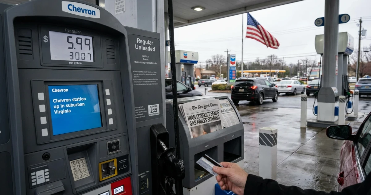 Gas Prices Surge Nationwide Amid Iran Conflict