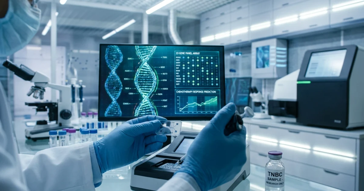 Gene Panel Predicts Chemotherapy Response in Triple-Negative Breast Cancer