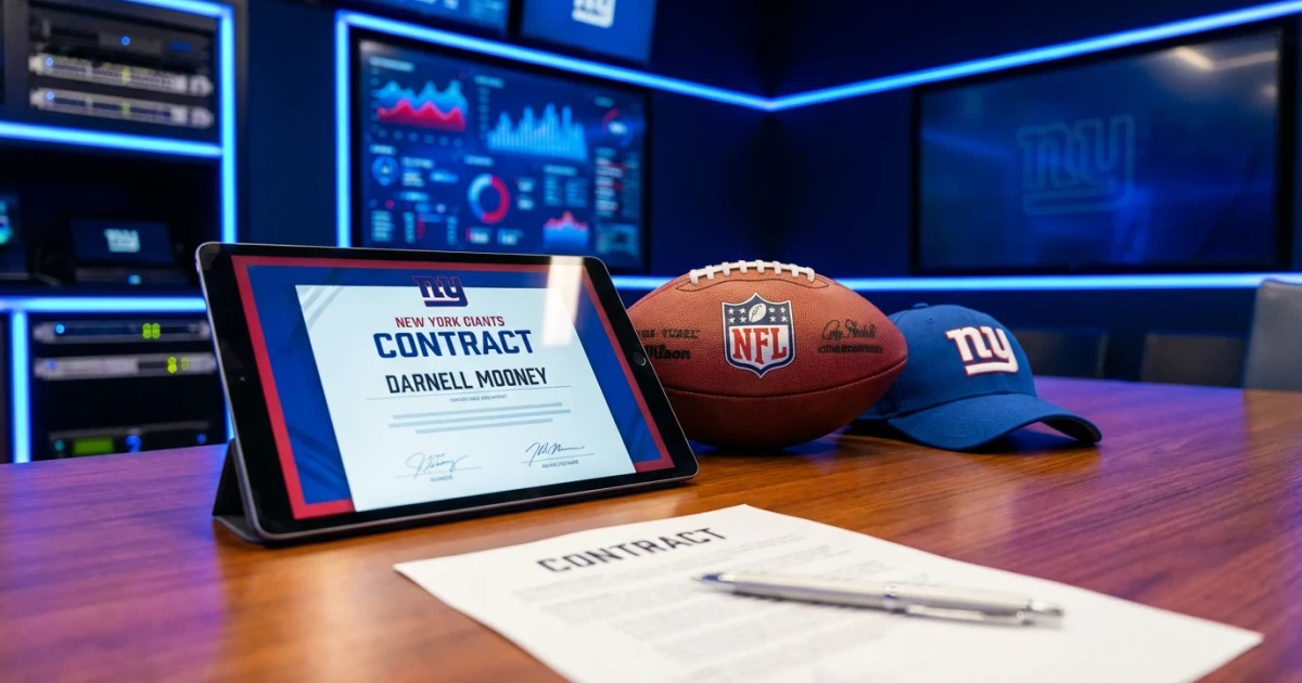 Giants Sign Darnell Mooney to One-Year, $10M Deal