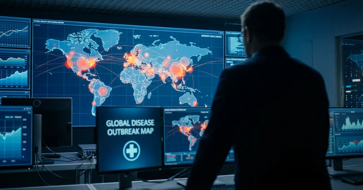 Global Disease Outbreak Map Flags Vulnerable Regions