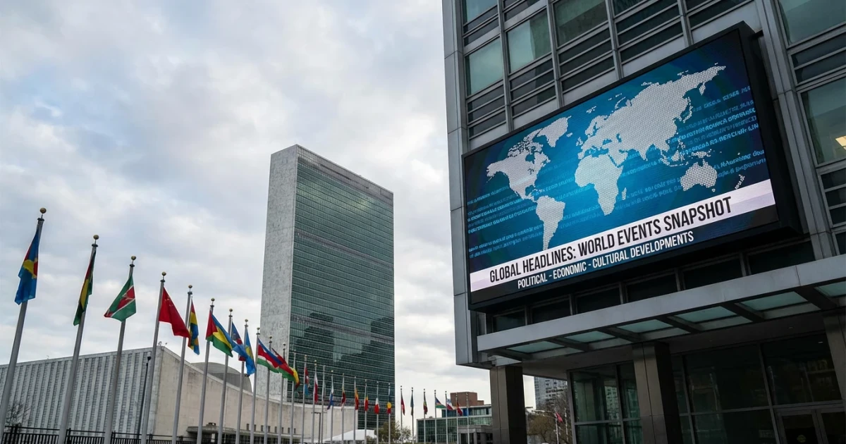 Global Headlines: Top World News Summaries for March 2026