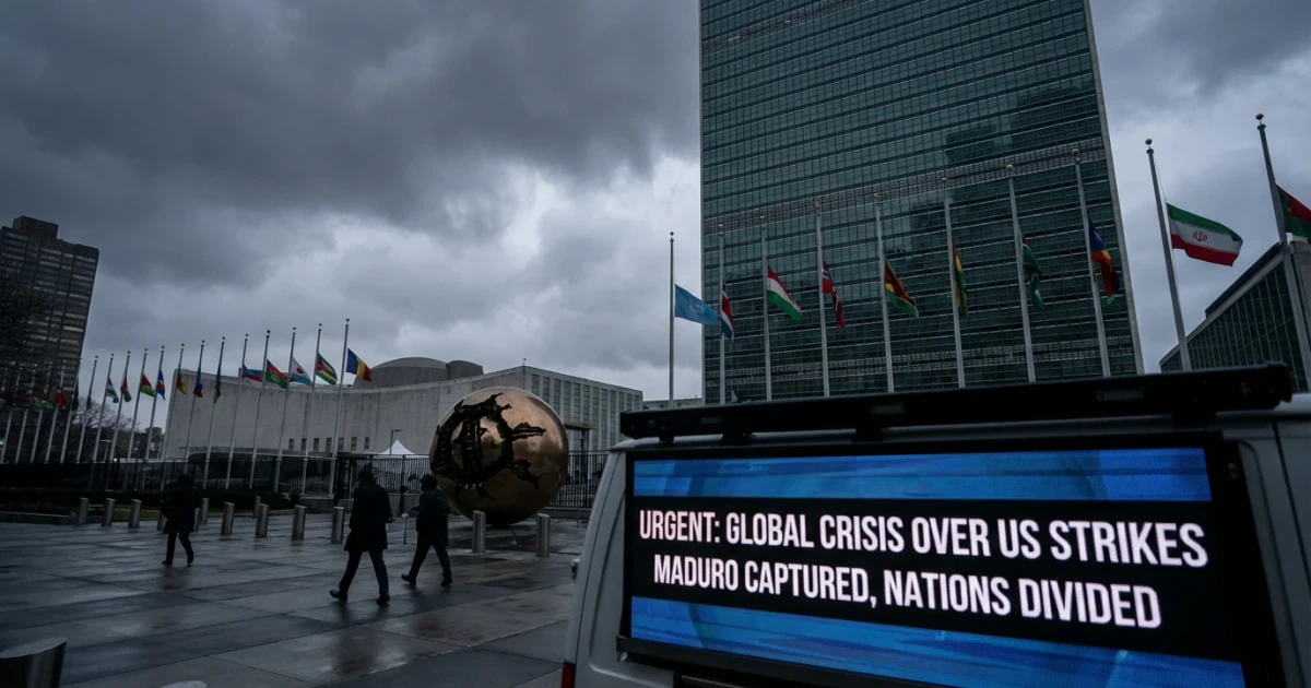Global Leaders Respond to US Strikes, Maduro Capture