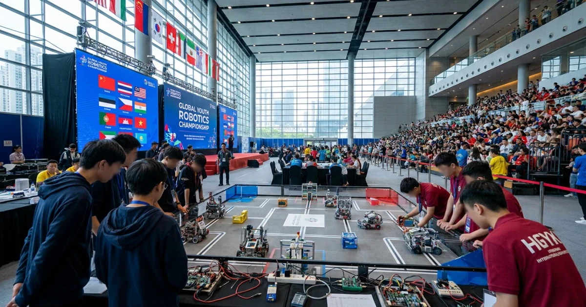 International Youth Robotics Championship Draws Global Talent