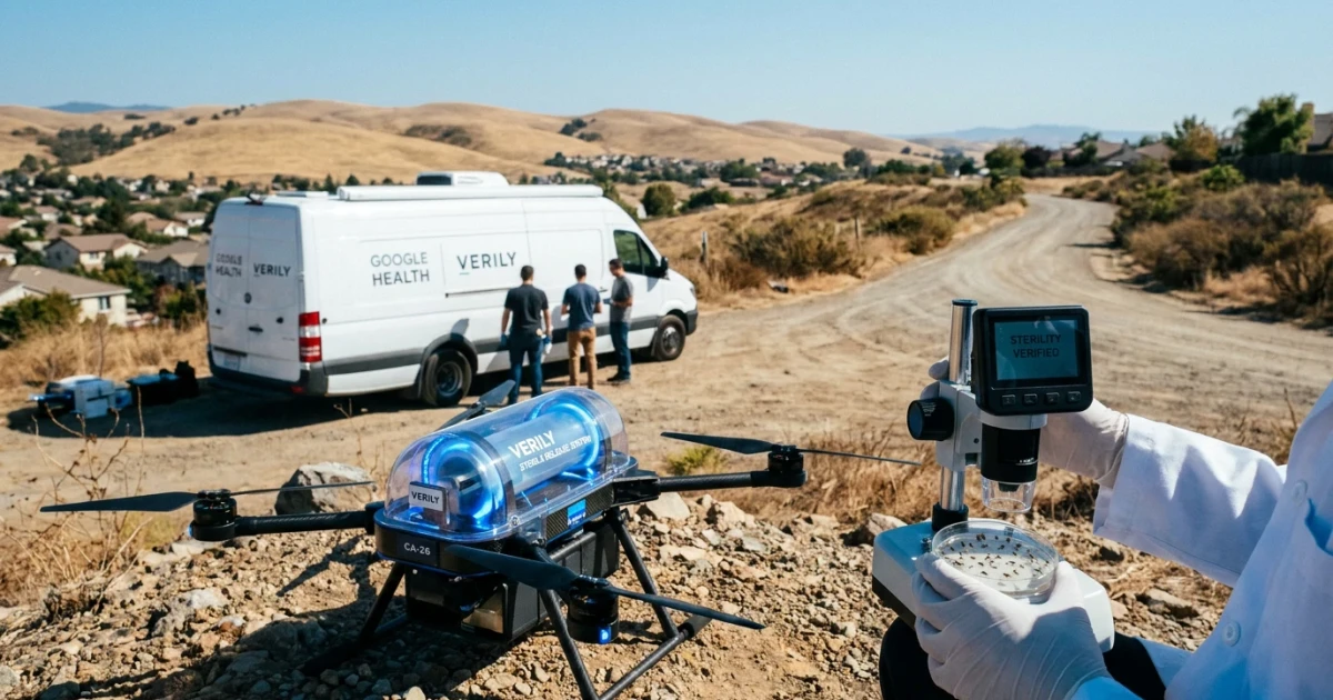 Google's Verily to Release Sterile Mosquitoes in California