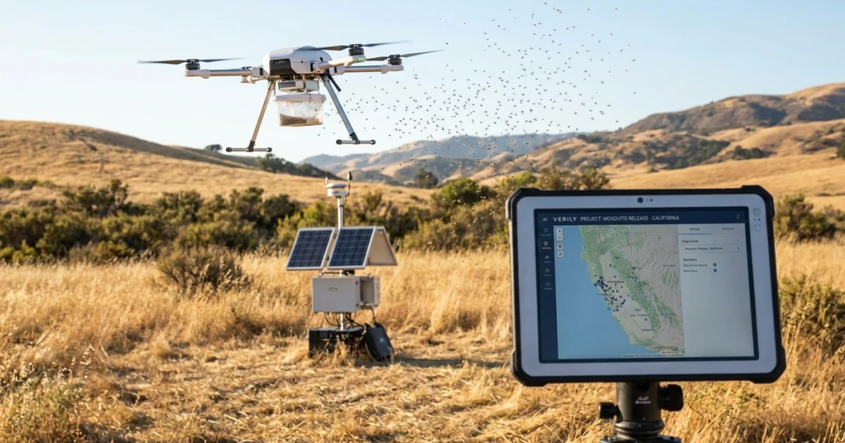 Google Releases 32 Million Mosquitoes in California Project