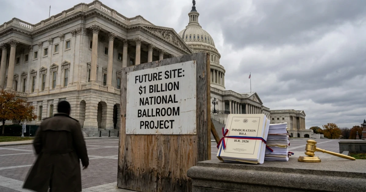 GOP Adds $1 Billion Ballroom to Immigration Bill