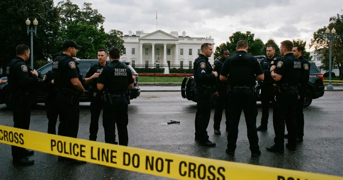 Gunman Killed by Secret Service Near White House