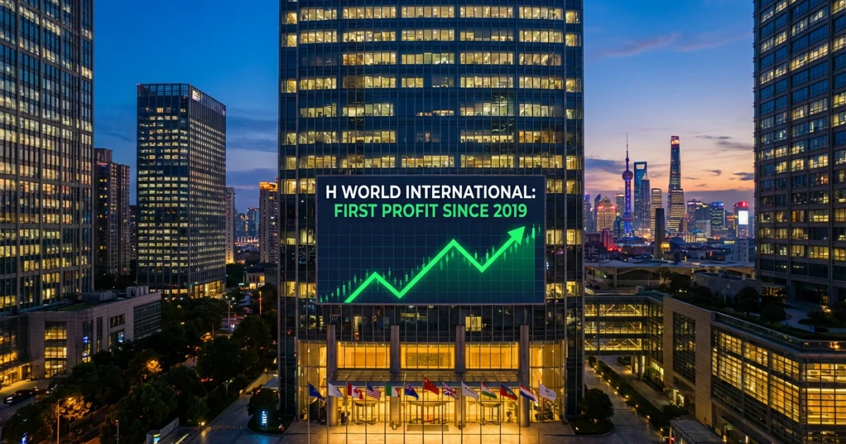 H World International Achieves First Profit Since 2019 Acquisition