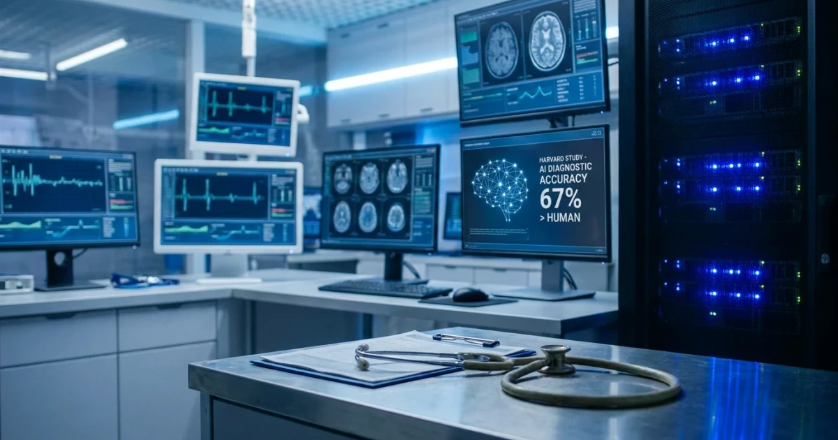 Harvard Study: AI Outperforms Doctors in ER Diagnosis
