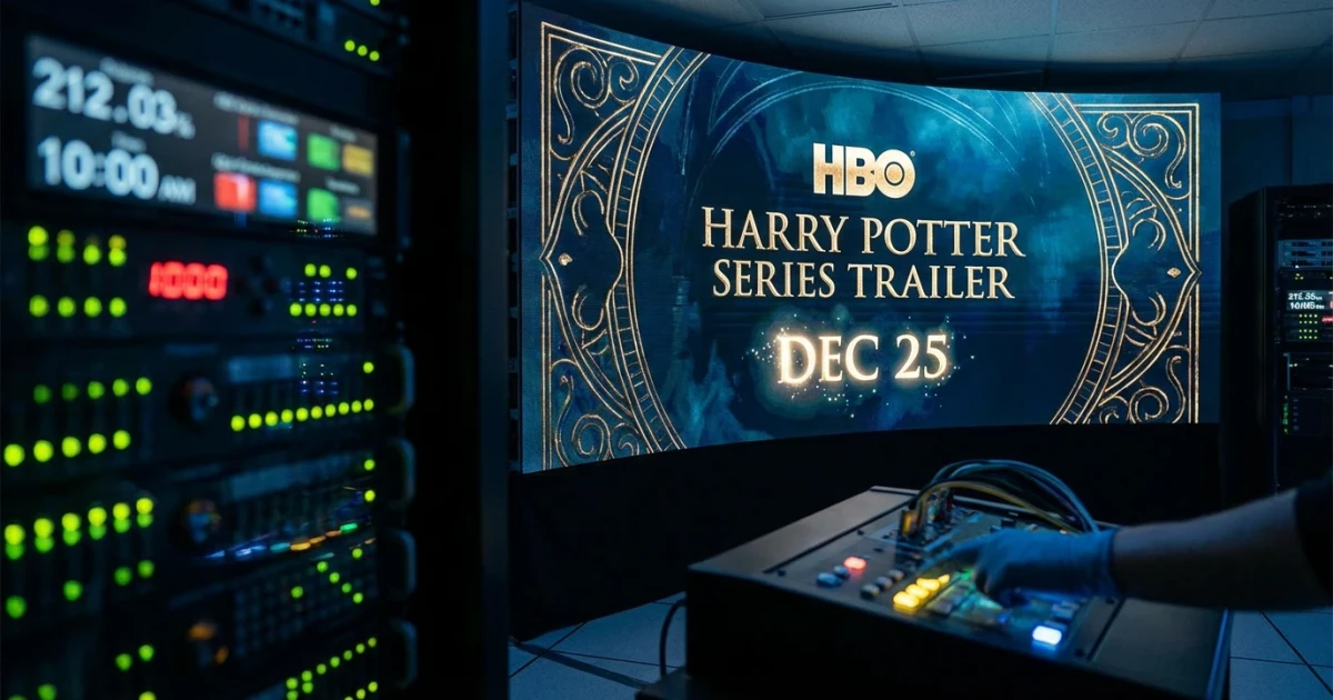 HBO Reveals Harry Potter Series Trailer and Christmas Launch
