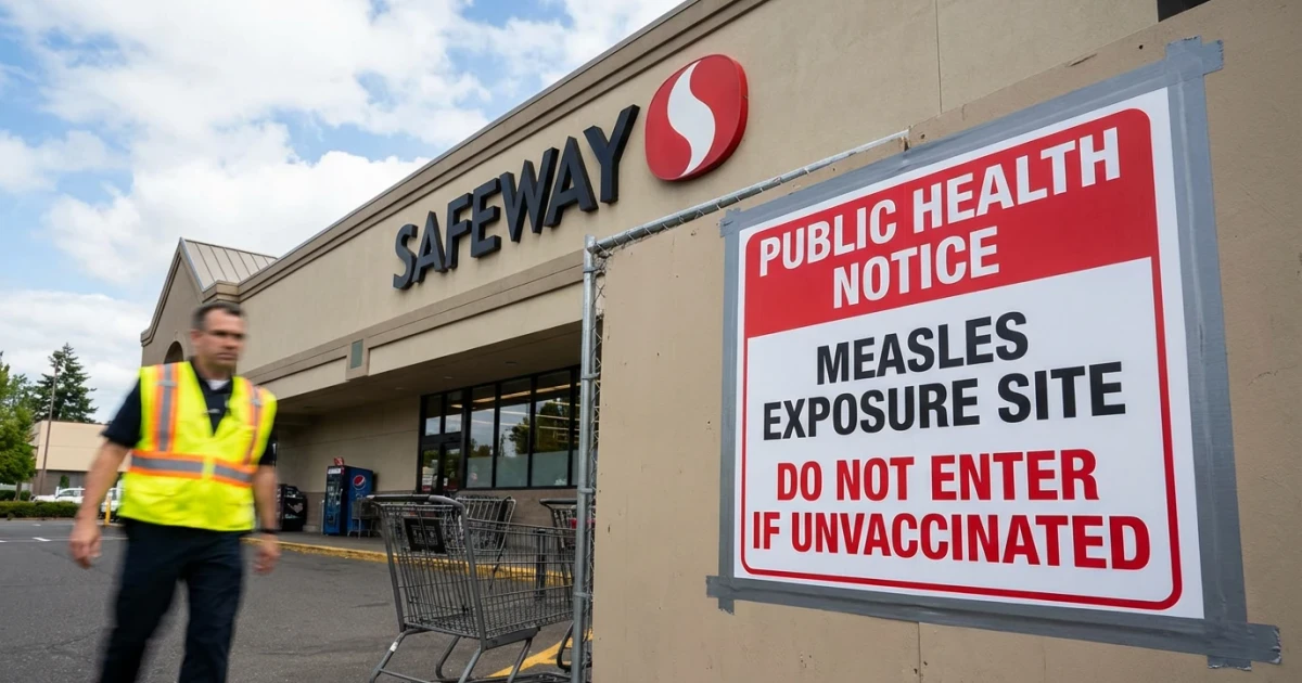 Measles Confirmed at Portland Safeway, Officials Warn Public