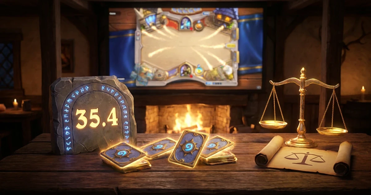 Hearthstone 35.4 Patch Adds New Class Sets, Balance Changes