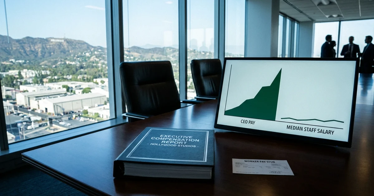 Hollywood CEO Pay Gaps Exposed in Latest Report