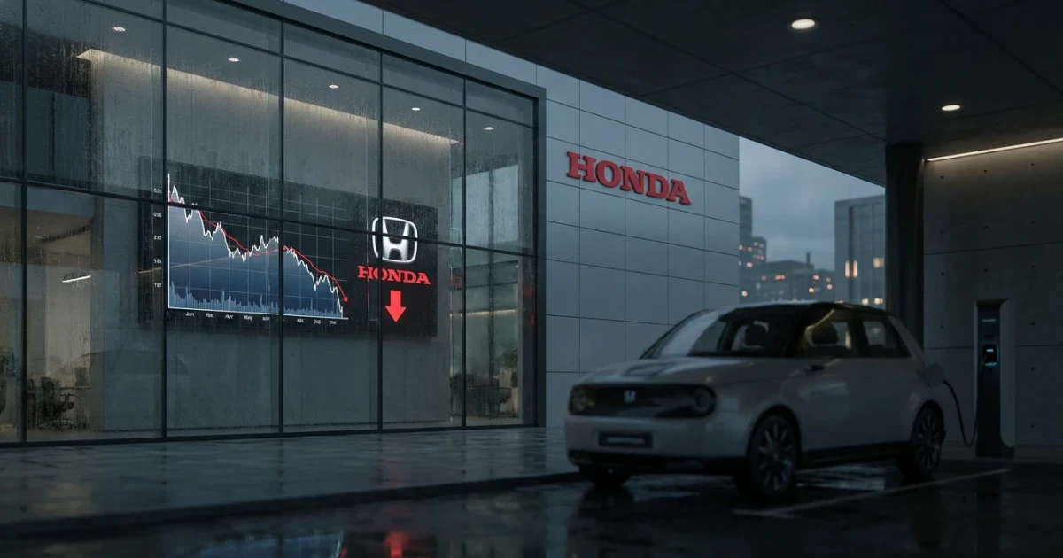 Honda Posts First Annual Loss After $9 Billion EV Charge
