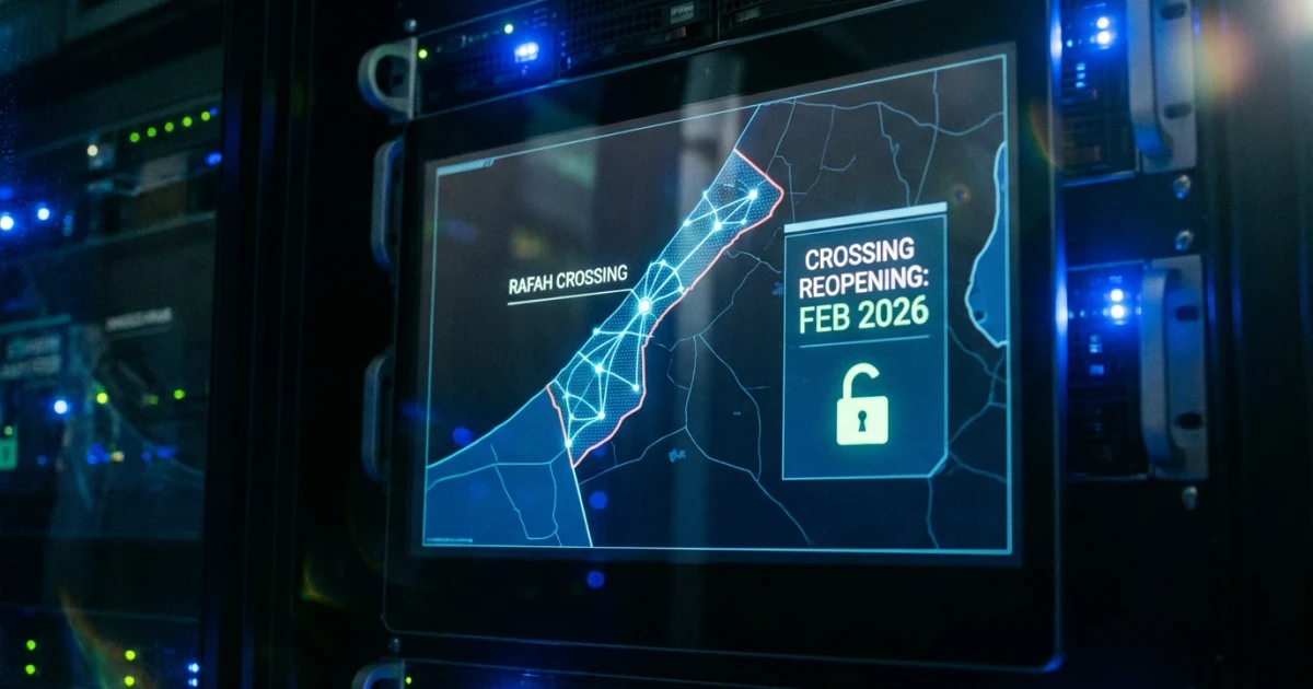 Gaza’s Rafah Crossing to Reopen for Palestinians Monday