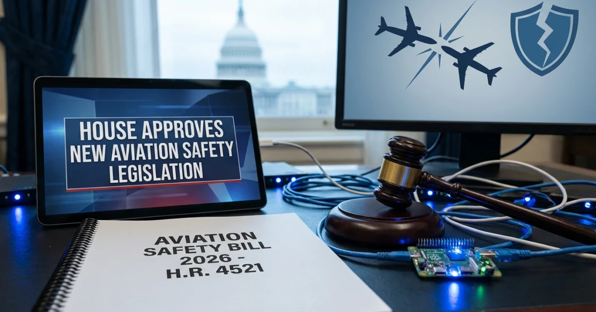 House Passes Aviation Safety Bill After Fatal Collision
