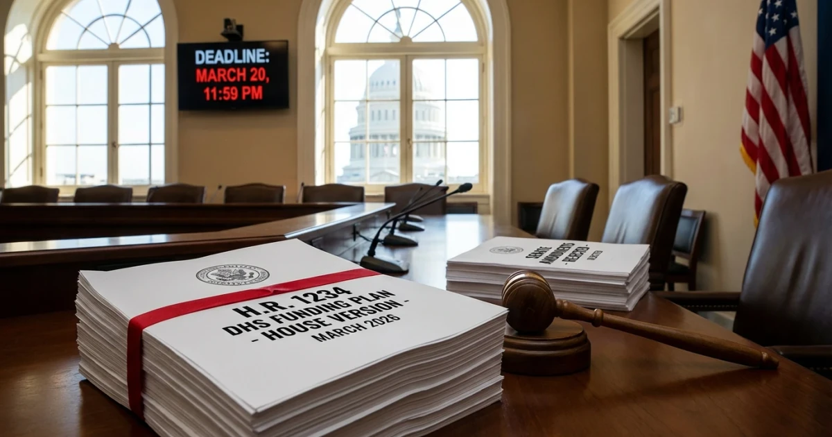 House Advances Own DHS Funding Bill Amid Senate Dispute