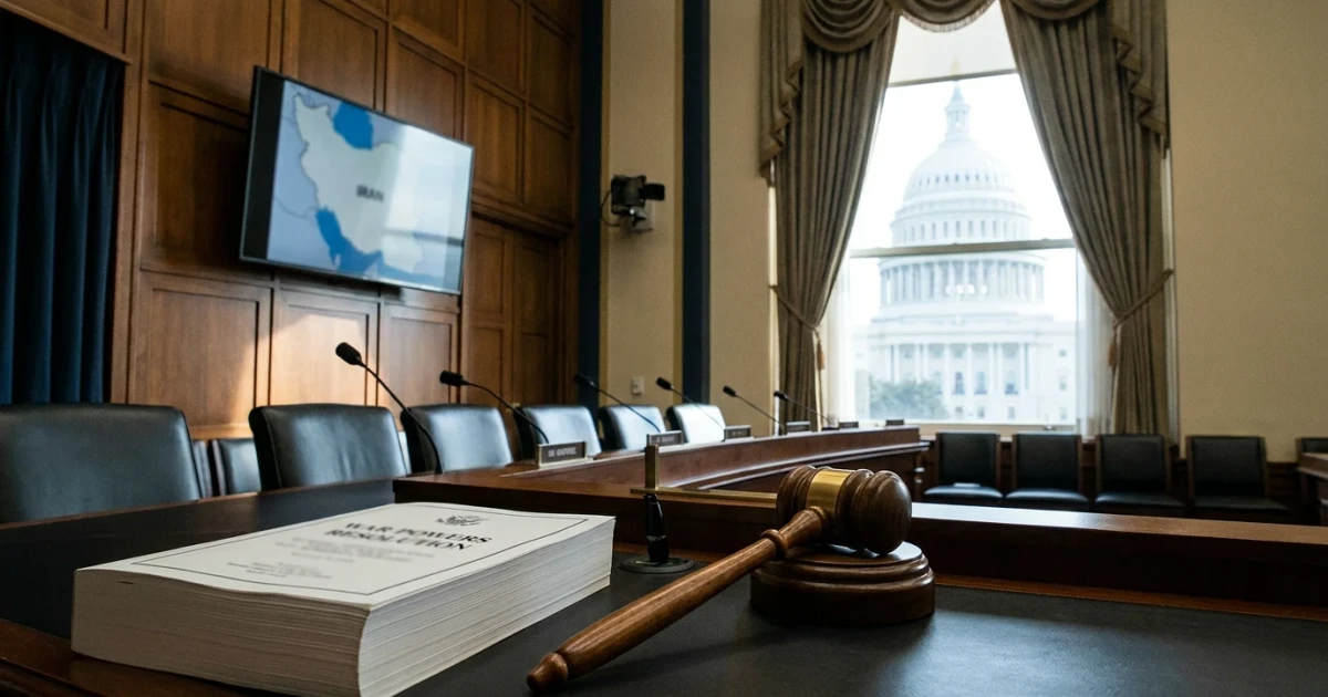 House Votes to Limit Trump’s Power on Iran Strikes