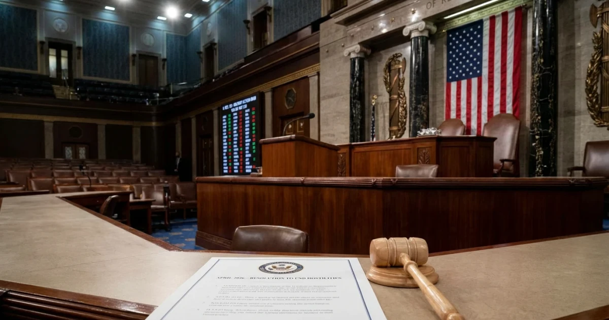 House Rejects Resolution to End U.S. Military Action in Iran