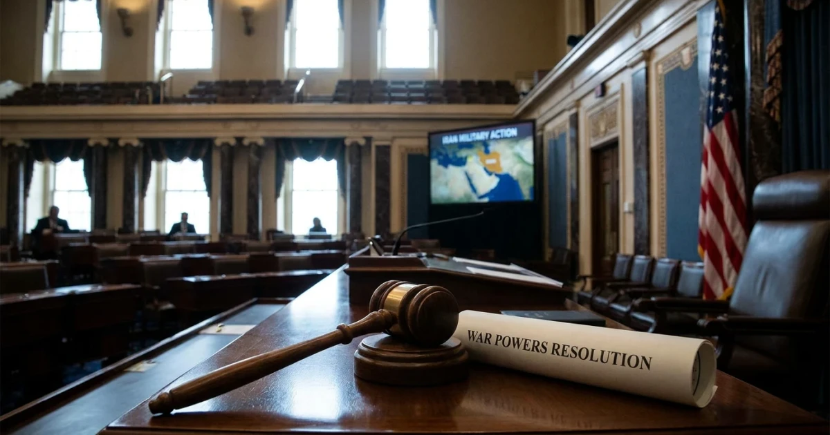 House Passes War Powers Resolution on Iran Action