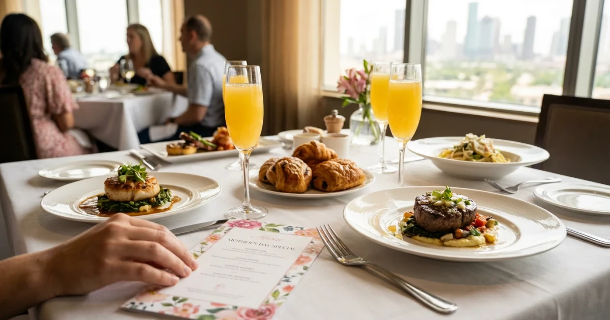 Houston Restaurants Roll Out Special Menus for Mother's Day