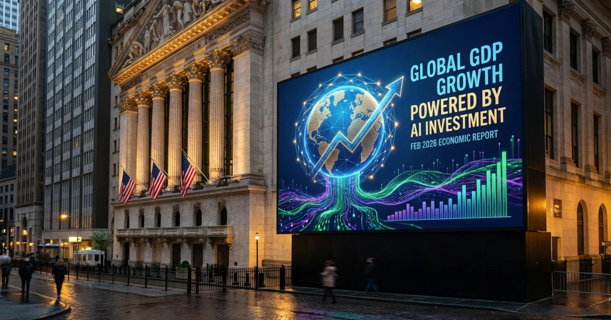 AI Investment Drives Global GDP Growth, Study Finds