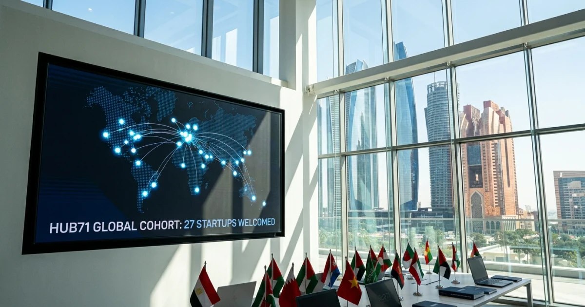 Hub71 Welcomes 27 International Startups in Cohort 18