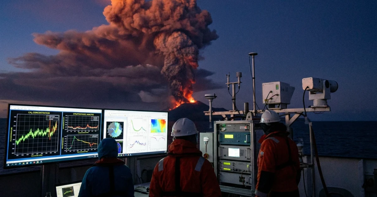 Hunga Tonga Eruption Destroyed Methane, Surprising Scientists
