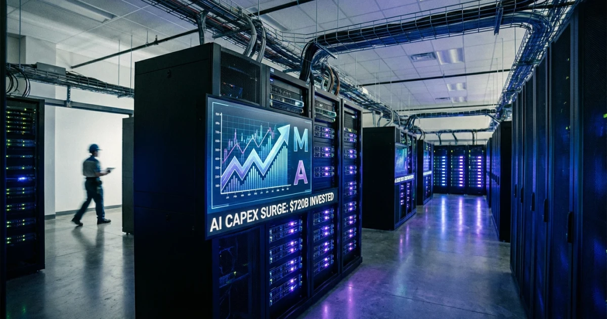 Microsoft, Alphabet Lead $720B AI Capex Surge