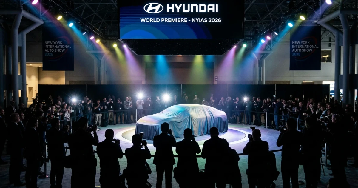 Hyundai to Debut New Model at 2026 New York Auto Show