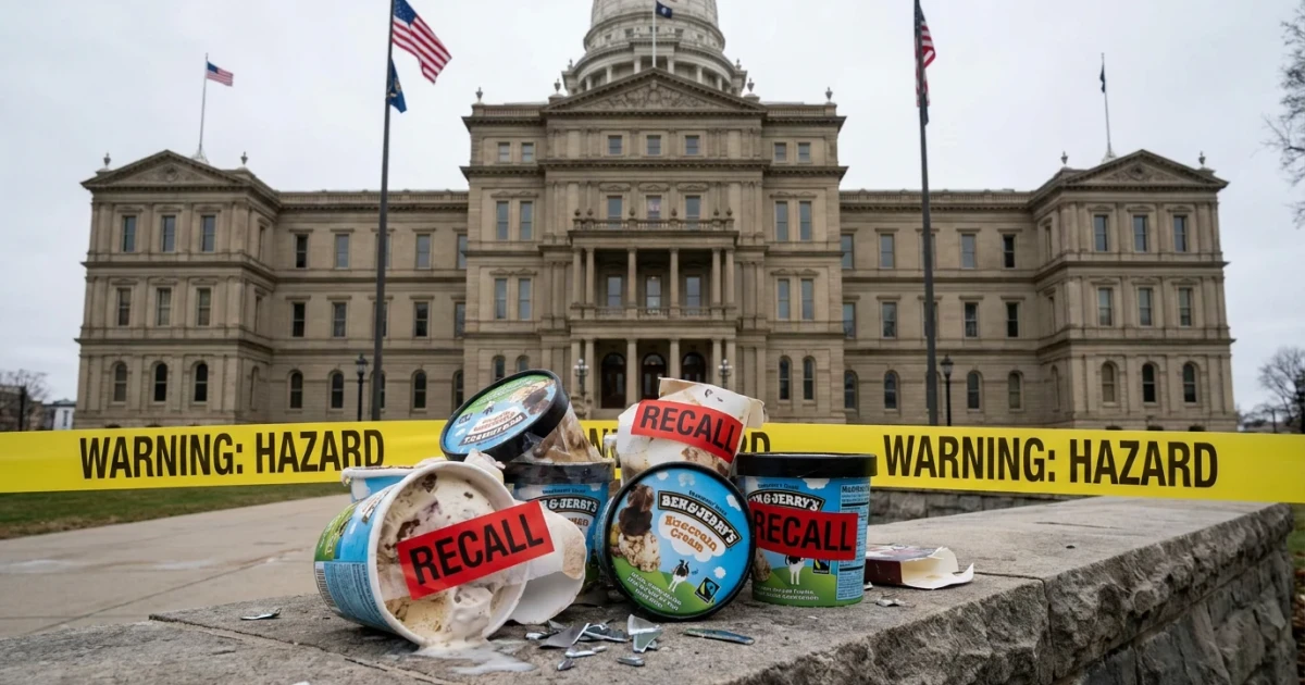 Ice Cream Recall in 17 States Over Metal Contamination