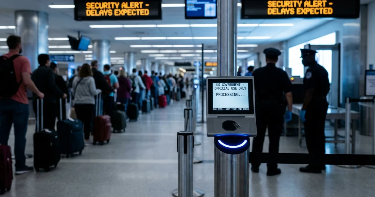 ICE at Airports Fails to Ease Security Line Delays