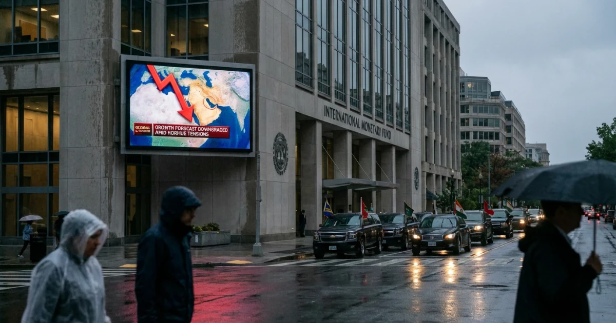 IMF Cuts Global Growth Outlook on Hormuz Blockade Risks