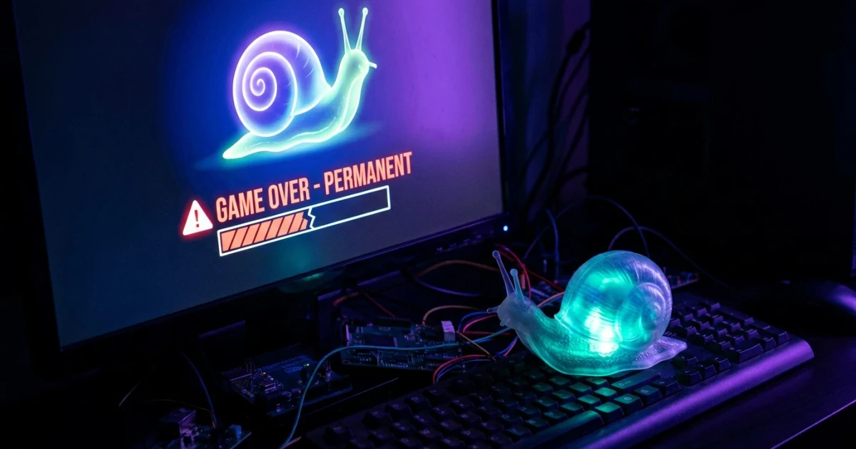 Immortal Snail Meme Inspires Permadeath Desktop Game
