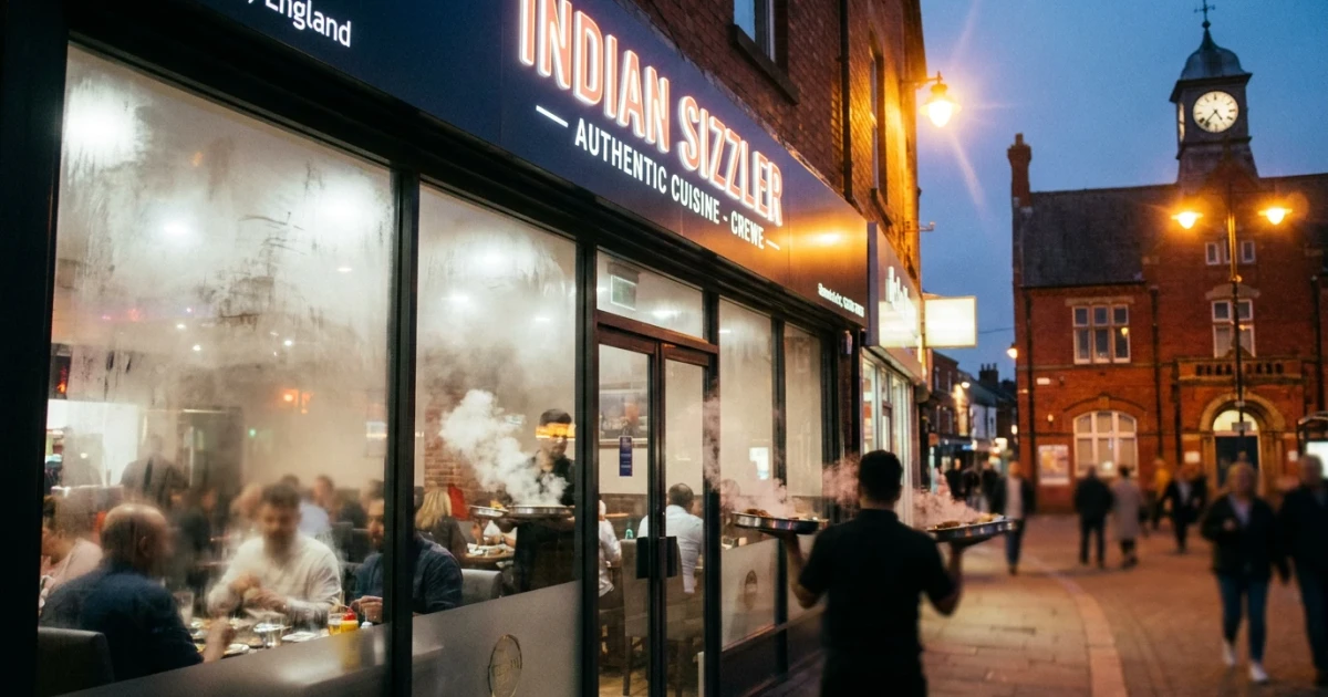 Indian Sizzler Earns Praise for Authentic Cuisine in Crewe