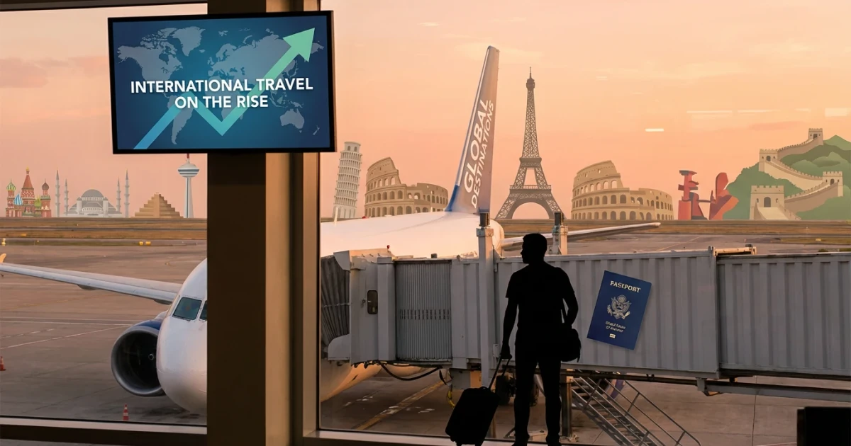 US Travelers Favor International Destinations Over Domestic Spots