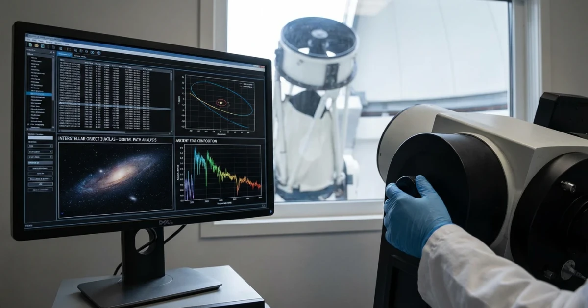 Interstellar Comet 3I/ATLAS Reveals Ancient Star Origins