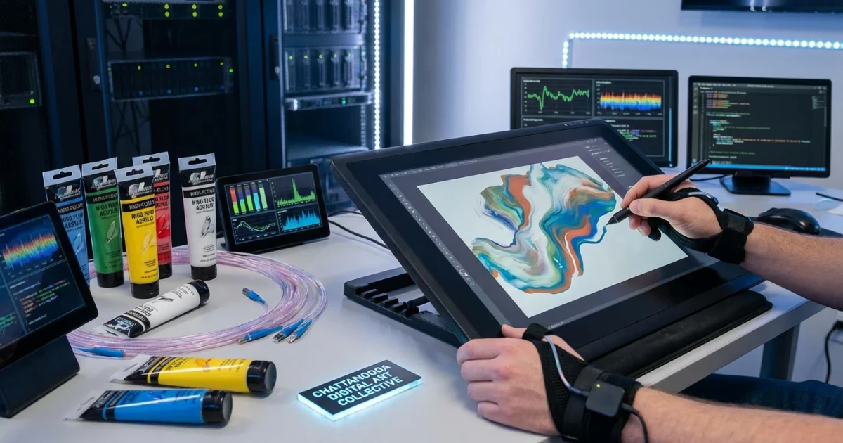 Chattanooga Embraces Intuitive Painting in Community Workshop