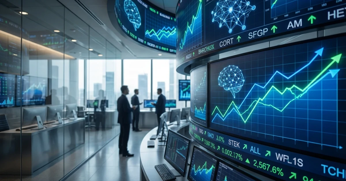 Top AI Growth Stocks Gain as Tech Rotation Slows