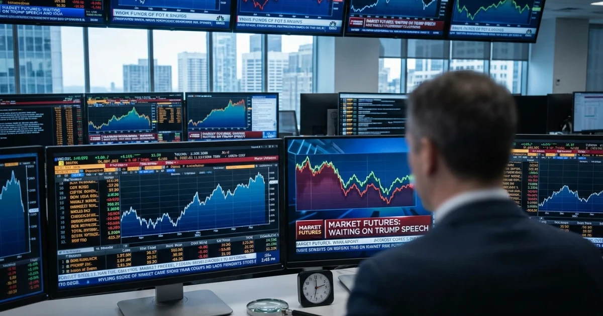 Market Futures Steady as Trump Speech Looms, 19 Stocks Outperform