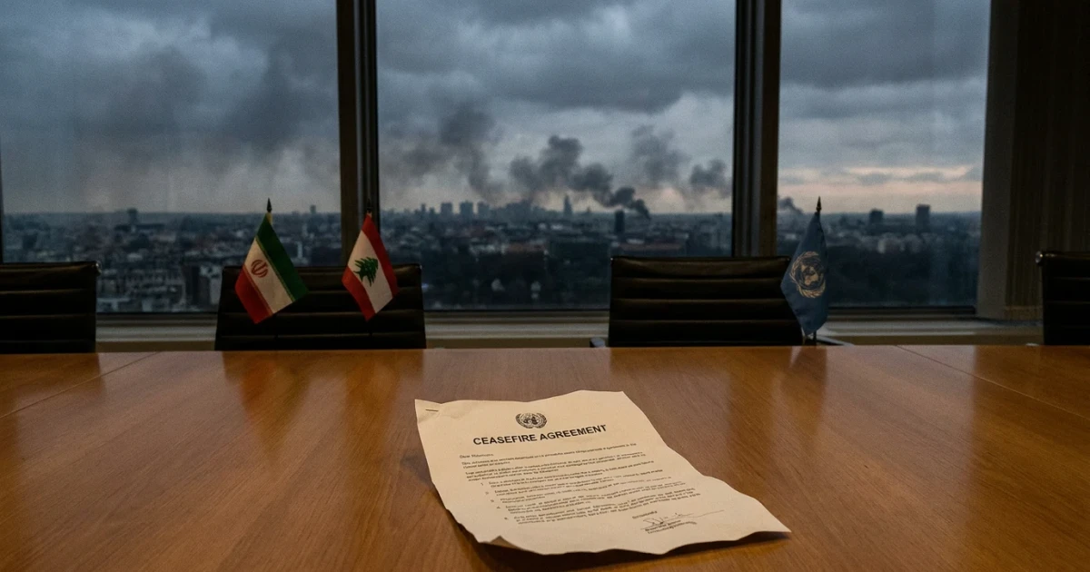 Iran Suspends Ceasefire Talks After Israeli Attacks on Lebanon