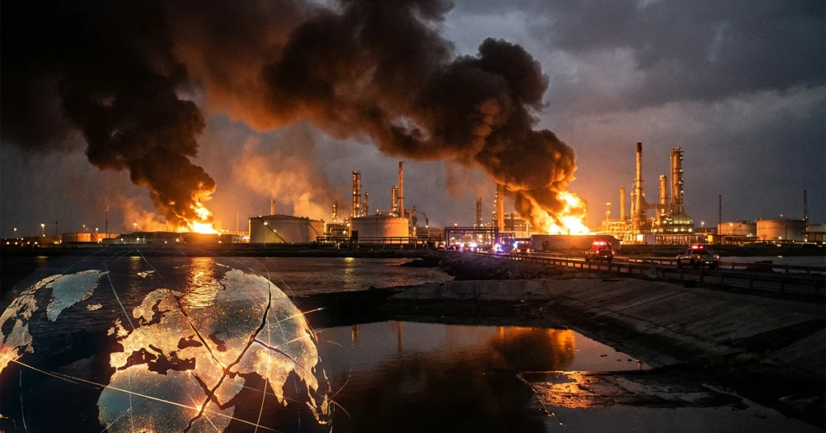 Iran Attacks on Gulf Energy Sites Raise Oil Supply Fears