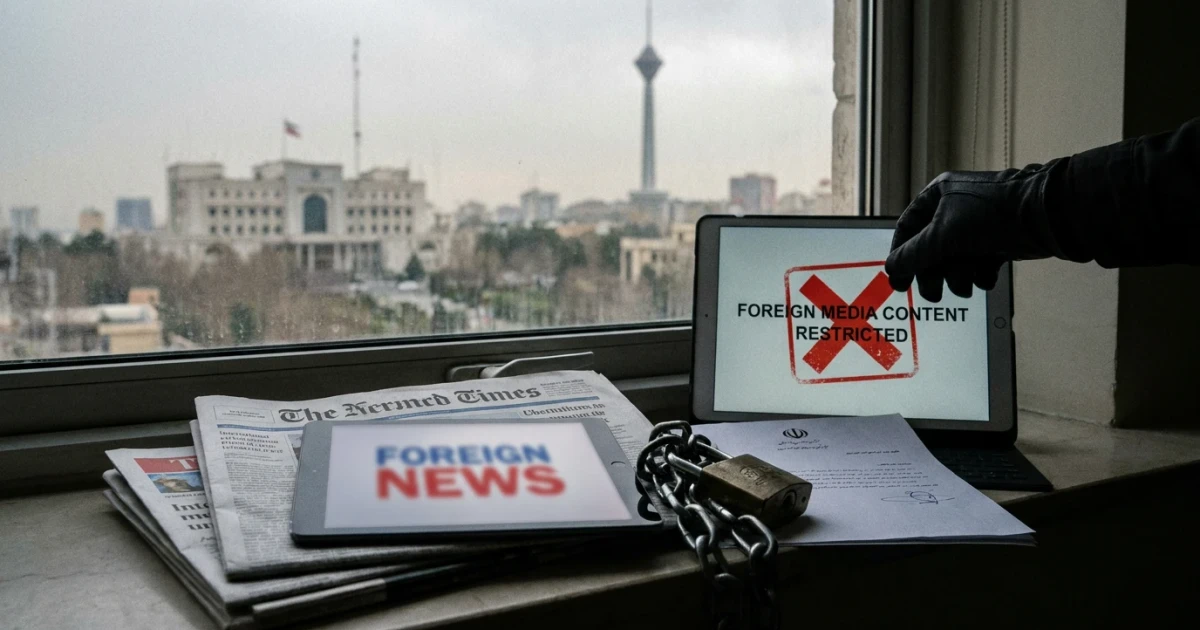 Iran Expands Restrictions on International News Content